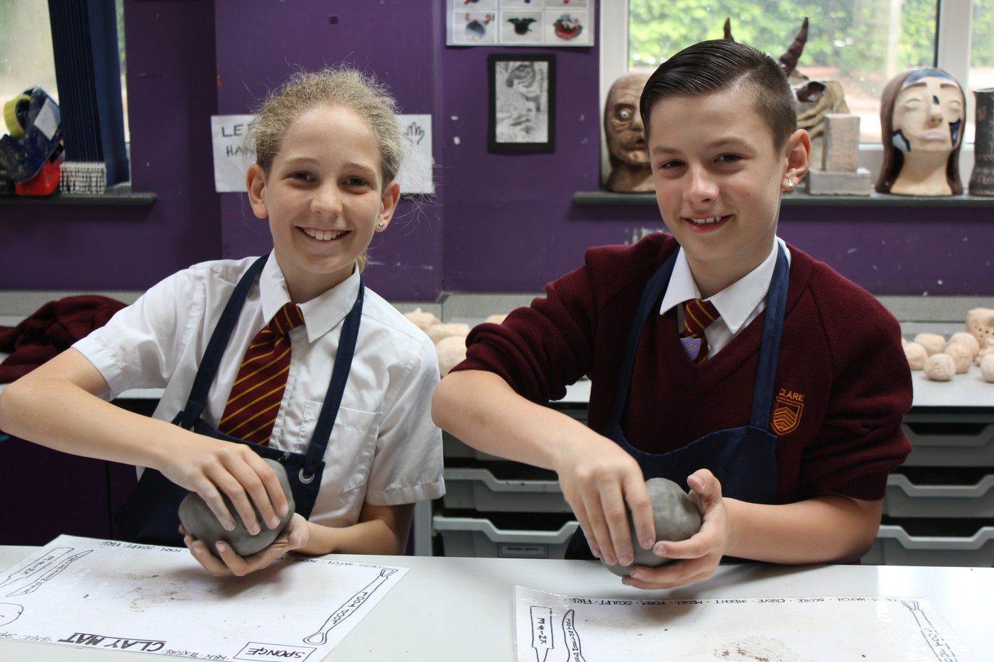 Clare Primary Clay Workshop
