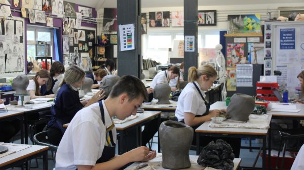 Year 10 GCSE Art Class